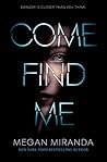 Come Find Me Book cover for Come Find Me