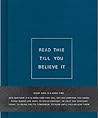 Read This Till You Believe It — A book to offer encouragement... by M.H. Clark