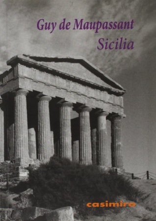 Portada de Sicilia, de Guy de Maupassant