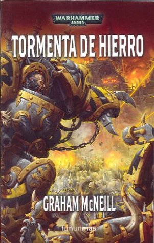 Portada de Tormenta de Hierro, de Graham McNeill