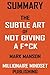 Summary: The Subtle Art of ...