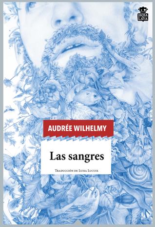 Portada de Las sangres, de Audrée Wilhelmy