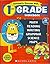 1st Grade Workbook with Motivational Stickers