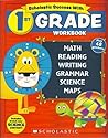 1st Grade Workbook with Motivational Stickers