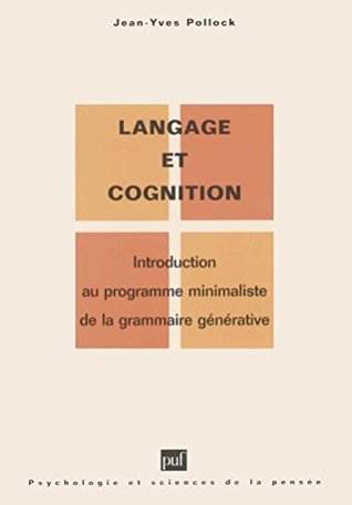 Langage et cognition (Psychologie et sciences de la pensée)