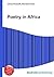 Poetry In Africa Jones Alt 6 (African Literature Today by Eldred Durosimi Jones