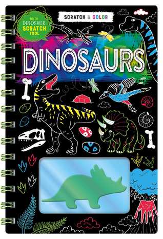 Scratch Art: Dinosaurs (Scratch & Color)