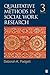 Qualitative Methods in Social Work Research (SAGE Sourcebooks for the Human Services Book 36)