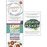 Happy gut, very clever gut diet and brain maker 3 books collection set