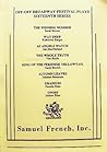 Off-Off Broadway Festival Plays Sixteenth Series