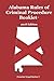 Alabama Rules of Criminal P...