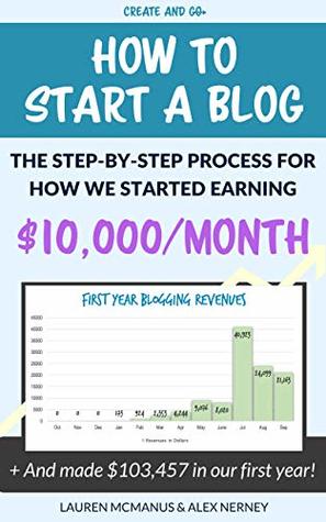 How to Start a Blog - The Step-by-Step Process of How We Started Earning $10,000/Month: How We Made $103,457.98 in Our First Year Blogging! (Kindle Edition)