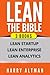 Lean: 3 Manuscripts - Lean Startup, Lean Enterprise & Lean Analytics