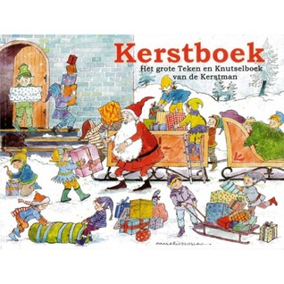 Kerstboek: het grote teken en knutselboek van de kerstman