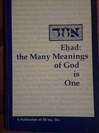 Eḥad: The many meanings of God is one (Paperback)