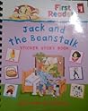 First Readers Jack and the Beanstalk Sticker Story Book