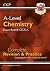 New A-Level Chemistry for 2018: OCR A Year 1 & 2 Complete Revision & Practice with Online Edition (CGP A-Level Chemistry)