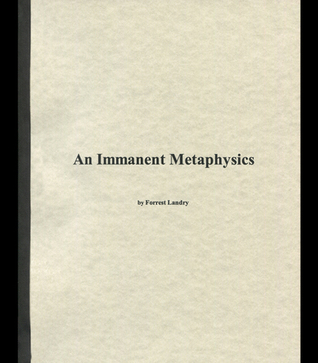 An Immanent Metaphysics (Paperback)