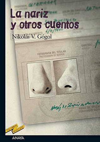 Portada de La nariz y otros cuentos, de Nikolai Gogol
