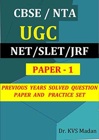 CBSE/NTA/UGC  NET PAPER-1: Practice Set  and  Previous Years Solved Question Paper