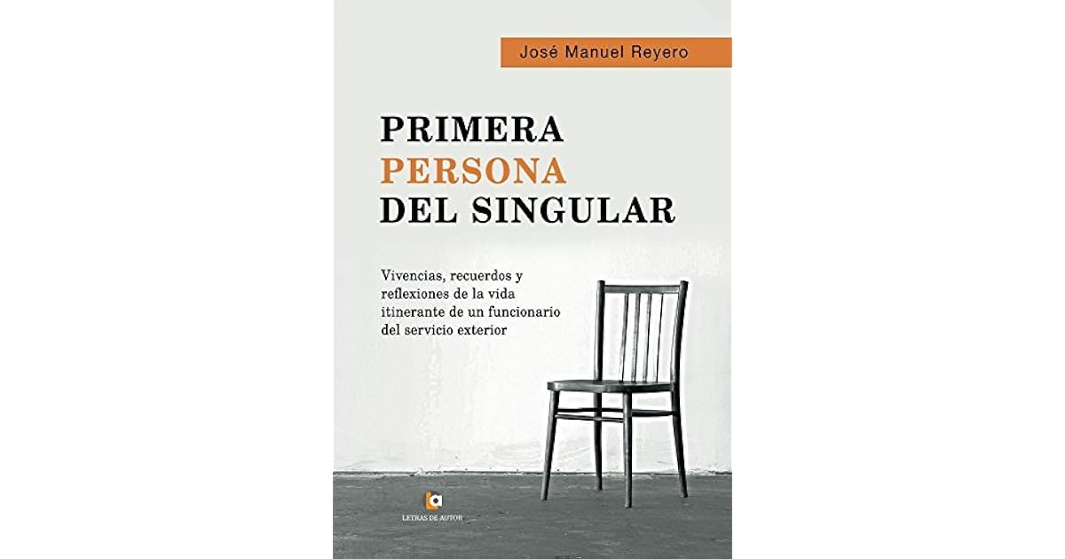 Primera persona del singular by José Manuel Reyero