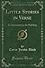 Little Stories in Verse: As...