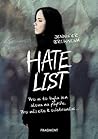 Hate List by Jennifer  Brown