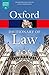 A Dictionary of Law by Jonathan Law
