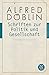 Schriften zur Politik und G...