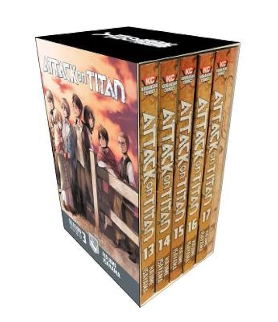 Attack on Titan Season 3 Part 1 Manga Box Set (Attack on Titan Manga Box Sets)