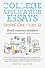 College Application Essays Stand Out - Get In by Randy Levin