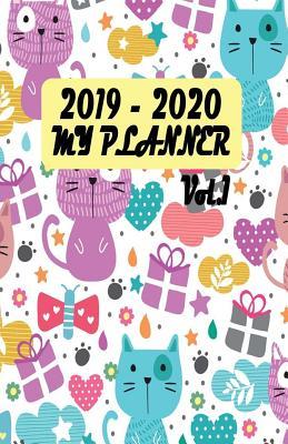 2019-2020 My Planner Vol.1: Two-Year Planner: 24-Month Calendar, Notes, U.S. Holidays, for Jan 2019 - Dec 2020, Blank Composition for Writing Your Plan Agenda Organizer Appointment Writing in Box and Table Logbook, for Students and Teacher. with Pocket...