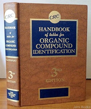 CRC Handbook of Tables for Organic Compound Identification (Hardcover)