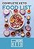 The Complete Keto Food List by Kiss My Keto by Kiss My Keto