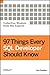 97 Things Every SQL Develop...