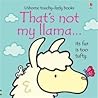 That's Not My Llama... That's Not My Llama...