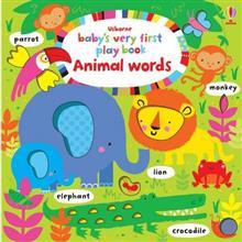 Baby's Very First Play Book Animal Words (Hardcover)