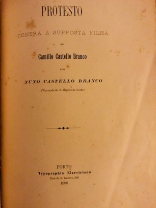 Protesto Contra a Supposta Filha de Camillo Castello Branco