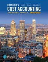 Horngren's Cost Accounting: A Managerial Emphasis [with eText & MyAccountingLab Code] (Hardcover)