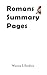 Romans Summary Pages by Warren Berkley