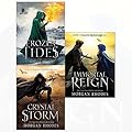 Falling kingdoms series frozen tides, crystal storm, immortal reign 3 books collection set