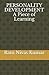 PERSONALITY DEVELOPMENT A Piece of Learning by Ram Nivas Kumar