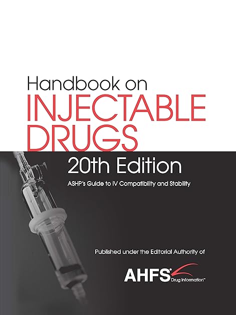 Handbook on Injectable Drugs
