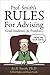 Prof. Smith’s Rules For Advising Grad Students by Jorge Cham