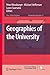 Geographies of the University by Peter Meusburger