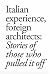 Italian experience, foreign...