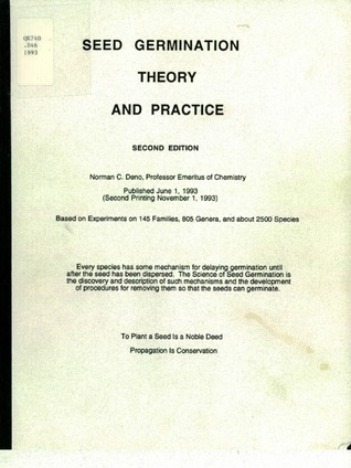 Seed Germination Theory and Practice