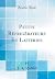 Petits Réfrigérateurs Et Laiteries by J A Ruddick