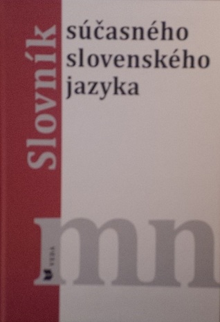 Slovník súčasného slovenského jazyka m-n (Hardcover)