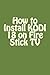 How to Install Kodi 18 on Fire Stick TV by Geek's Beacon